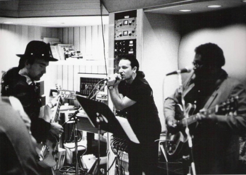 B.B. King and U2 in Sun Studio